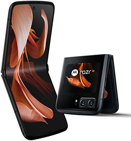 motorola RAZR 2022 5G (Black Satin) 256GB + 8GB RAM Factory